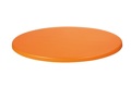 Tablero de Mesa Werzalit, Naranja 326, 70 cms de Diámetro