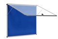 Vitrinas Interior 924x953mm Fieltro Articulada Arriba Enclore Azul