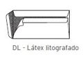 Sobres Dl Látex Litografiado 110x220mm 90Gr