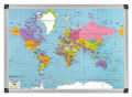 Plannings Magnético Mapa de Mundo 90x120cm