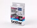 Cintas Brother Laminado Transparente/negro 12 mm X 15 M