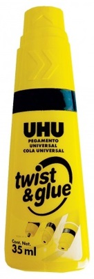 Pegamento35ml Uhu Twist & Glue C/ Solventes