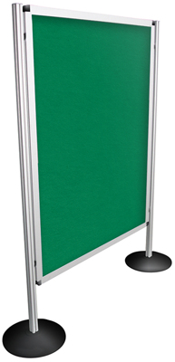 Biombos 90x180cm Doble Cara Verde ( Mamparas )