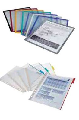 Bolsas Catálogos A4  para Clasificador Color Azul