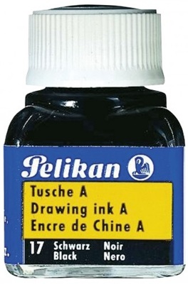 Tinta China 10ml Negro Pelikan