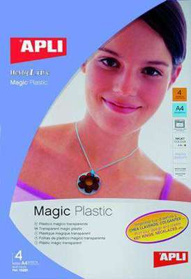 La Magia de Plástico Transparente 210x297mm A4 4Fls