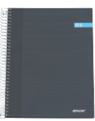 Cuaderno de Tapa Dura  A4 Guiado 120fls/70grs Azul Clássico Classic Stripes