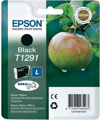 Cartuchos de Tinta Compatibles Epson Negro T1291