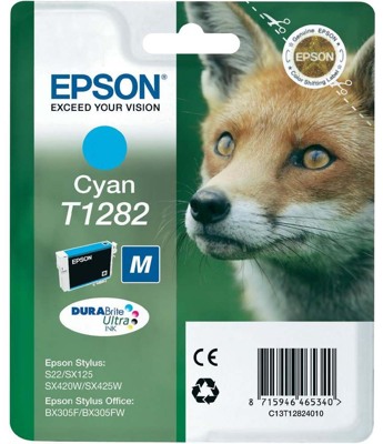 Cartucho de Tinta Epson Azul T1282