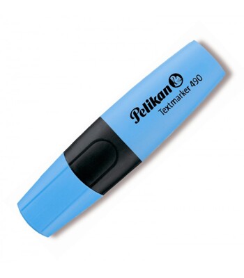 Marcadores Fuorescentes Pelikan Text Marker 490 Azul