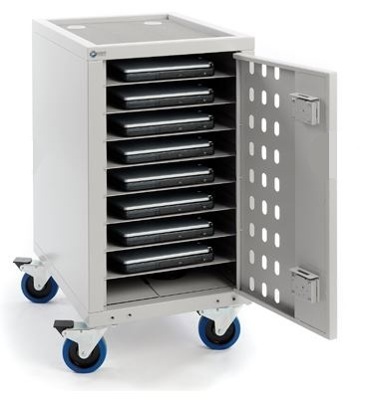 Armario para Portatiles e Tablets 1120x500x670mm Trolley Lapbank 10