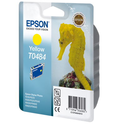 Cartuchos de Tinta Compatibles Epson Amarillo T0484