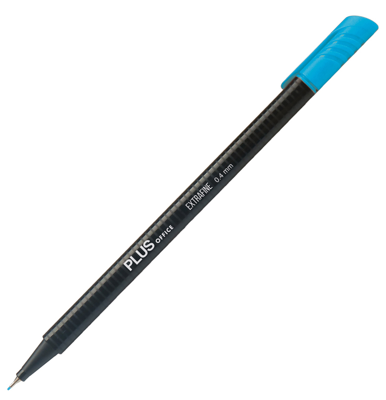 Rotulador Plus Extrafino Azul Celeste