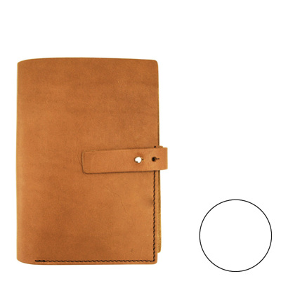 Agenda Mk Piel Pequeñ Marron Cl Liso