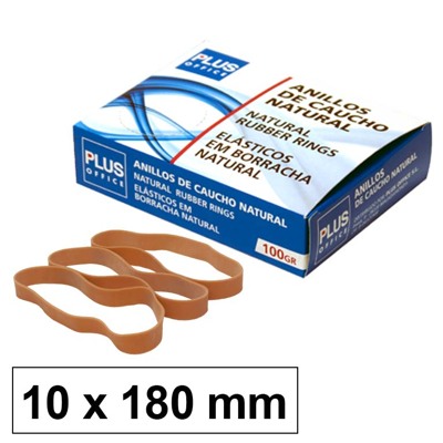Bandas Elasticas N°18 10mm Caja 100gr