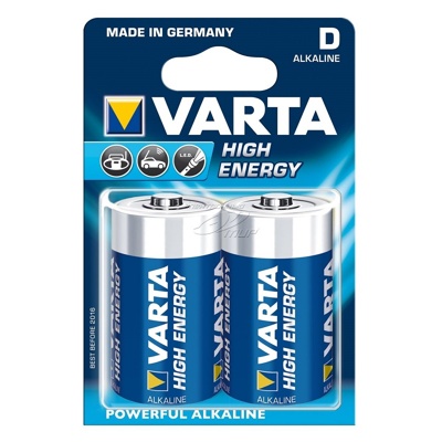 Pilas Varta Pack 2 LR20 D