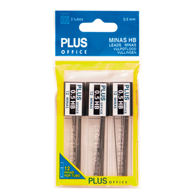 Minas Plus Office 0,5mm Hb Polym/24ud