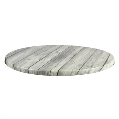 Tablero de Mesa Werzalit, Antique White 202, 70 cms de Diámetro