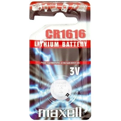 Pilas Maxell Litio CR1616 3V