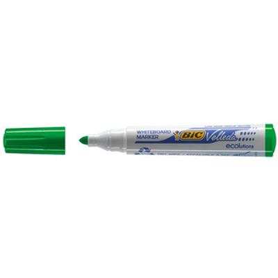 Marcadores para Pizarra Blanca Bic Velleda 1701 Verde