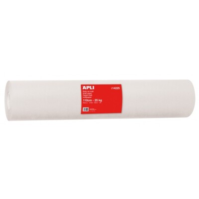 Rollo de Papel Kraft Blanco 80gr. Apli