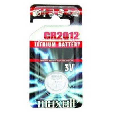 Pilas Maxell Litio CR2012 3V