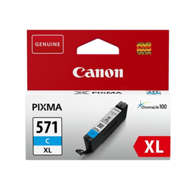 Cartuchos de Tinta Canon Azul Alta Capacidade CLI571CXL