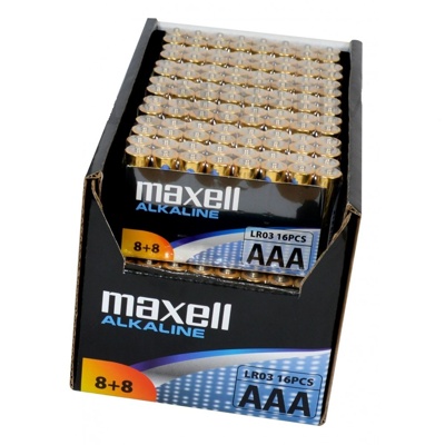 Pilas Maxell Alcalina LR03 AAA R16