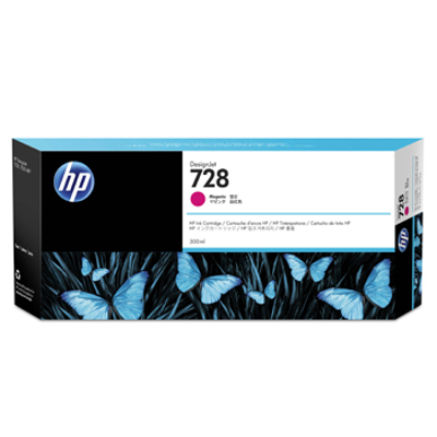 Cartuchos de Tinta HP 728 Magenta