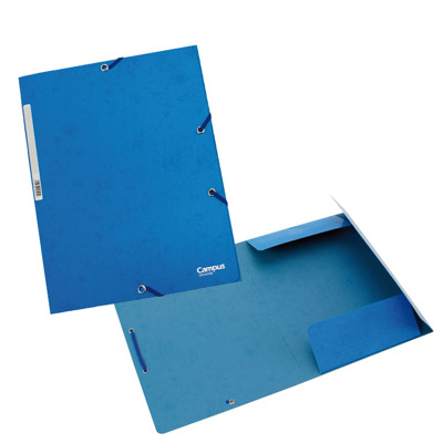 Carpeta Campus Carton A4+ G/s Azul