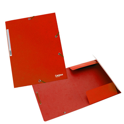 Carpeta Campus Carton A4+ G/s Rojo