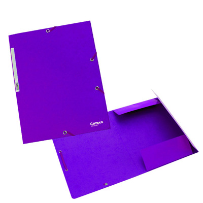 Carpeta Campus Carton A4+ G/s Violeta