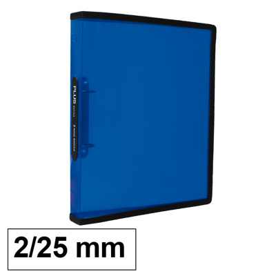 Carpeta Pp Plus A4 2a/25 Azul Rayado