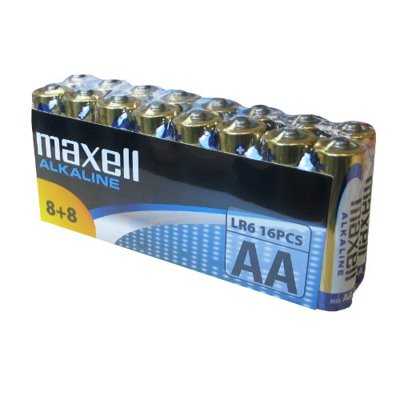 Pilas Maxell Alcalina LR06 AA R16