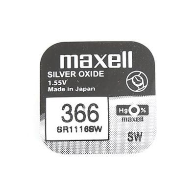 Pilas Maxell Micro SR1116SW Mxl 366 1,55V