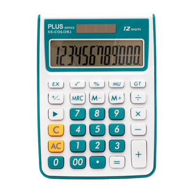 Calculadora Plus Ss-color 1 Azul