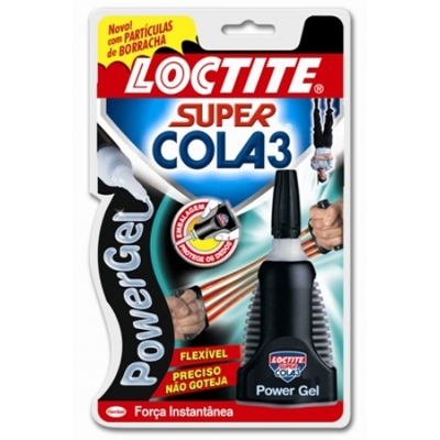 Expositor C/ 12un. Pegamento Super Glue 3g Loctite Power Gel Control