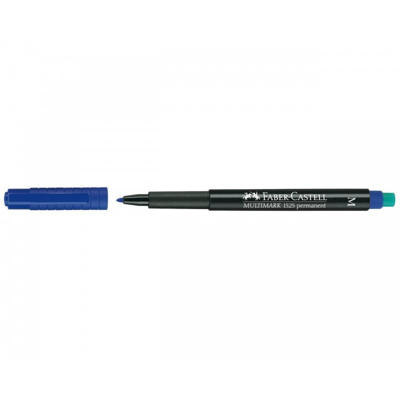 Marcadores Permanentes Faber Ohp 1mm Azul