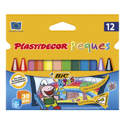 Plastidecor Peques 12Un. Bic Kids