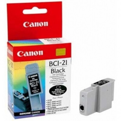 Cartuchos de Tinta Canon Negro BC21BK