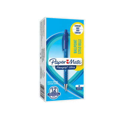 Bolígrafos Paper Mate Flexgrip Ultra Retráctil Azul (cópia)