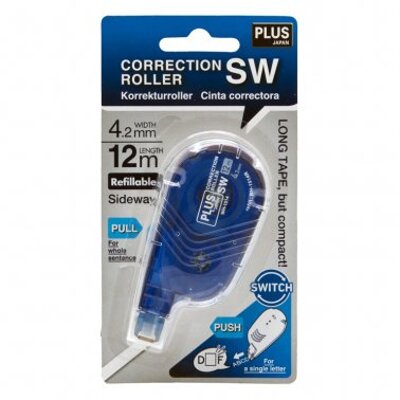 Corrector de cinta PLUS SW 4,2mm x 12 m