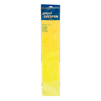 Crespon Campus 0,5x2m Amarillo Claro