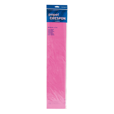 Crespon Campus 0,5x2m Rosa Oscuro