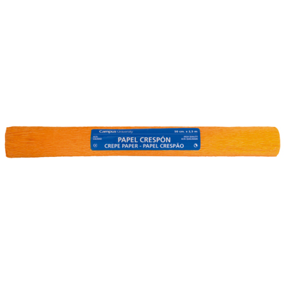 Crespon Campus 0,5x2,5m Naranja Rollo