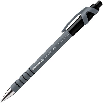 Bolígrafos Paper Mate Flexgrip Ultra Retráctil Negro