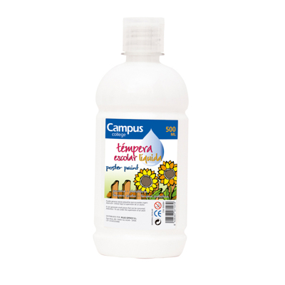 Tempera Campus 500gr Blanco