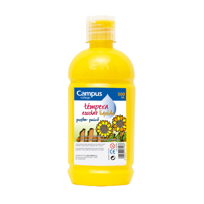 Tempera Campus 500gr Amarillo