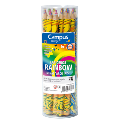 Lapices Colores Campus Rainbow
