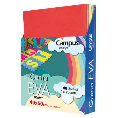 Goma Eva Campus 40x60 Surtida